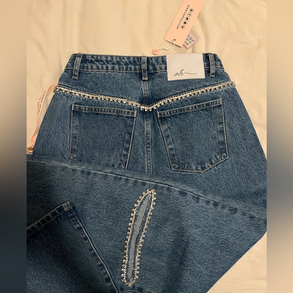 Oh Polly Jeans with Bedazzled Details